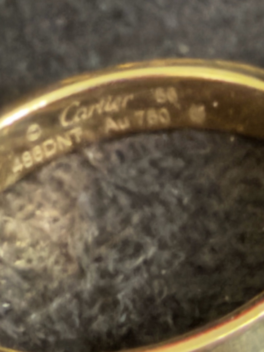 Cartier 18kt Gold Small Love Band with Presentation Box , Receipt Folder, bag - Picture 7 of 7